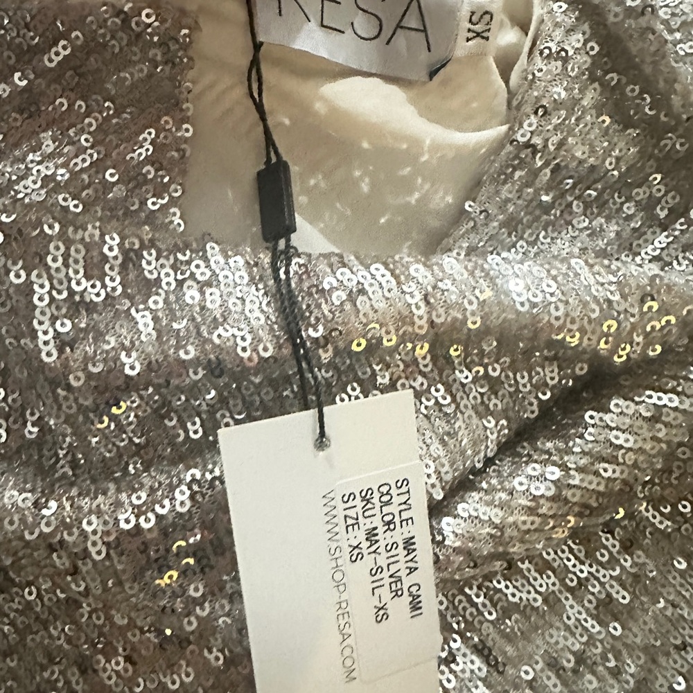 RESA Silver Sequin Glam Set - Picture 3 of 4